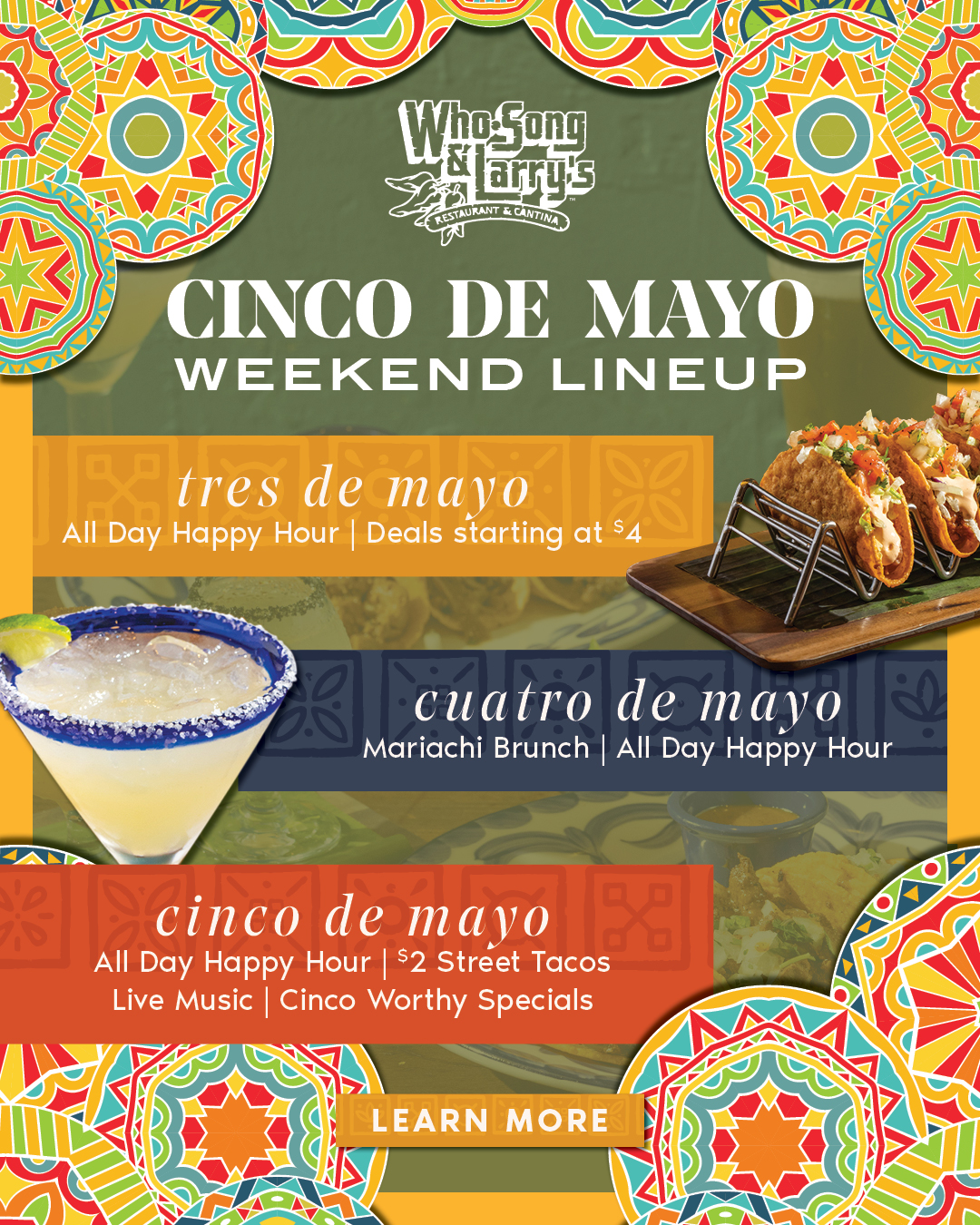 Countdown to Cinco De Mayo!